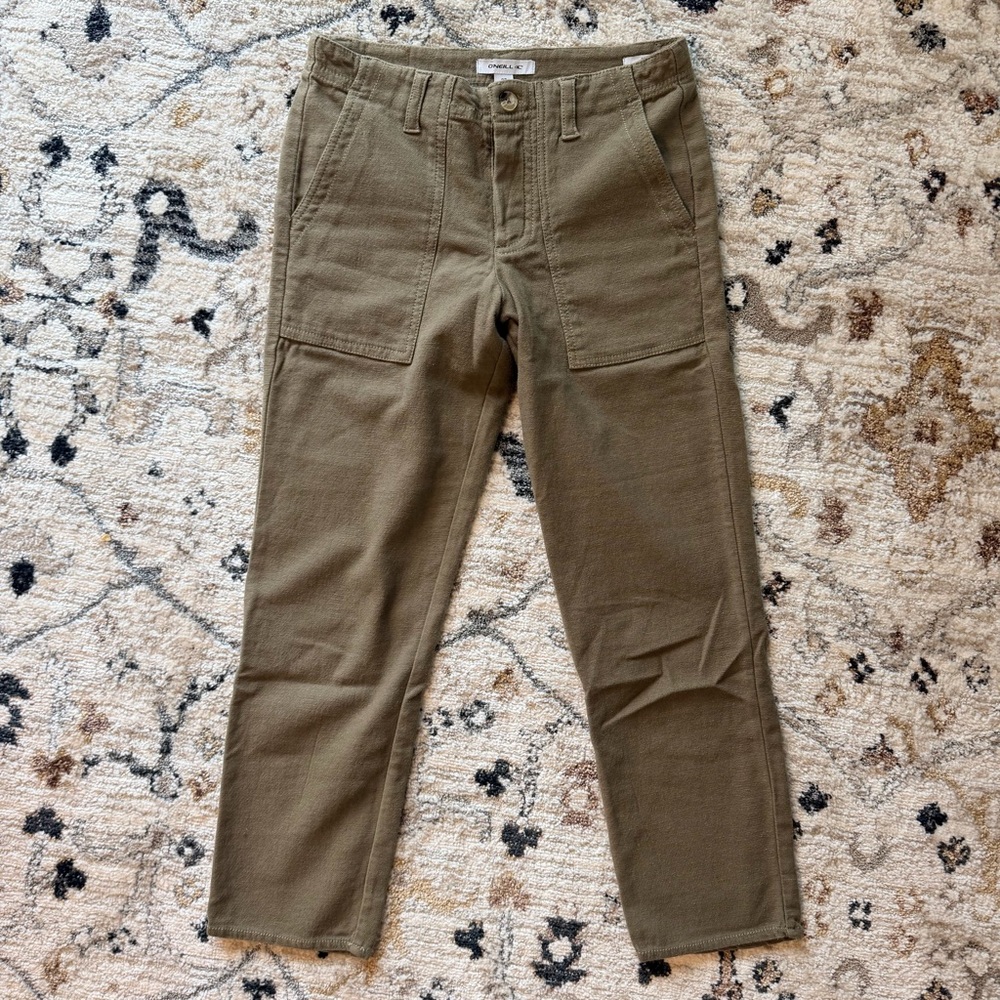 NWOT O’Neill Straight Utility Pocket Chino Pants Size 27
